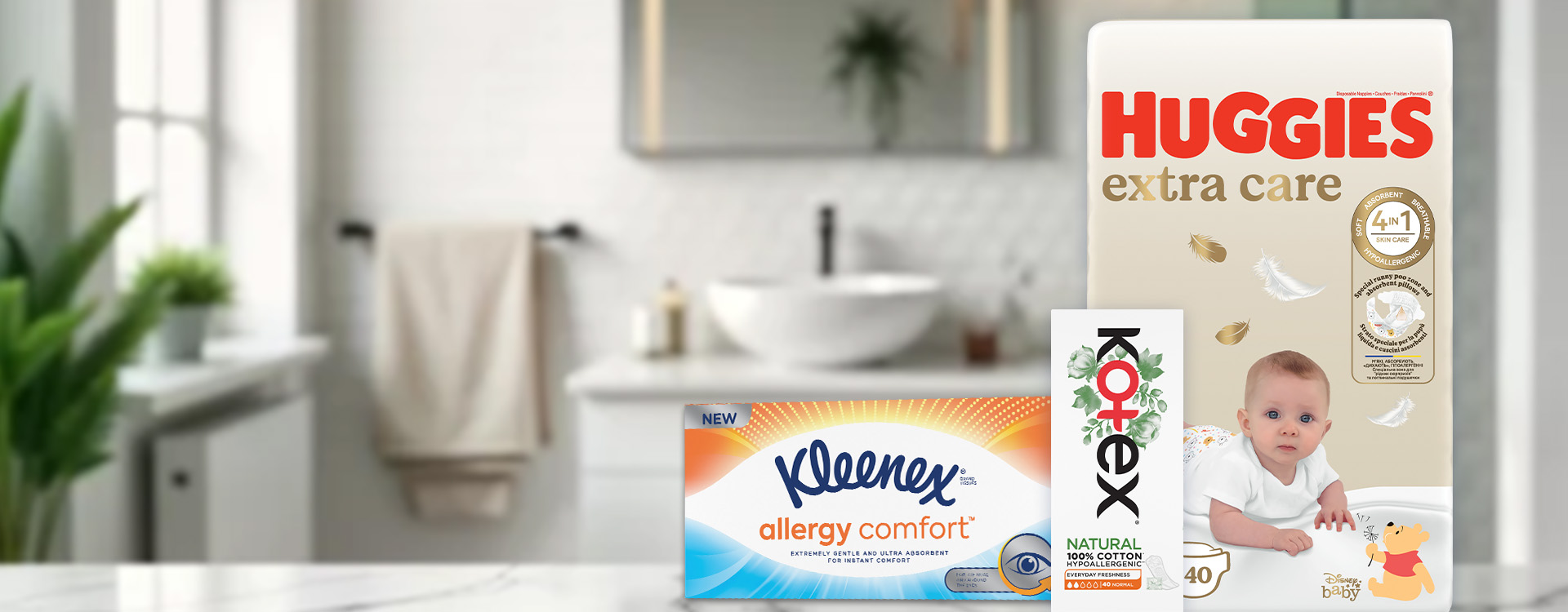 Photo - Huggies, Kleenex i Kotex w ofercie EDG