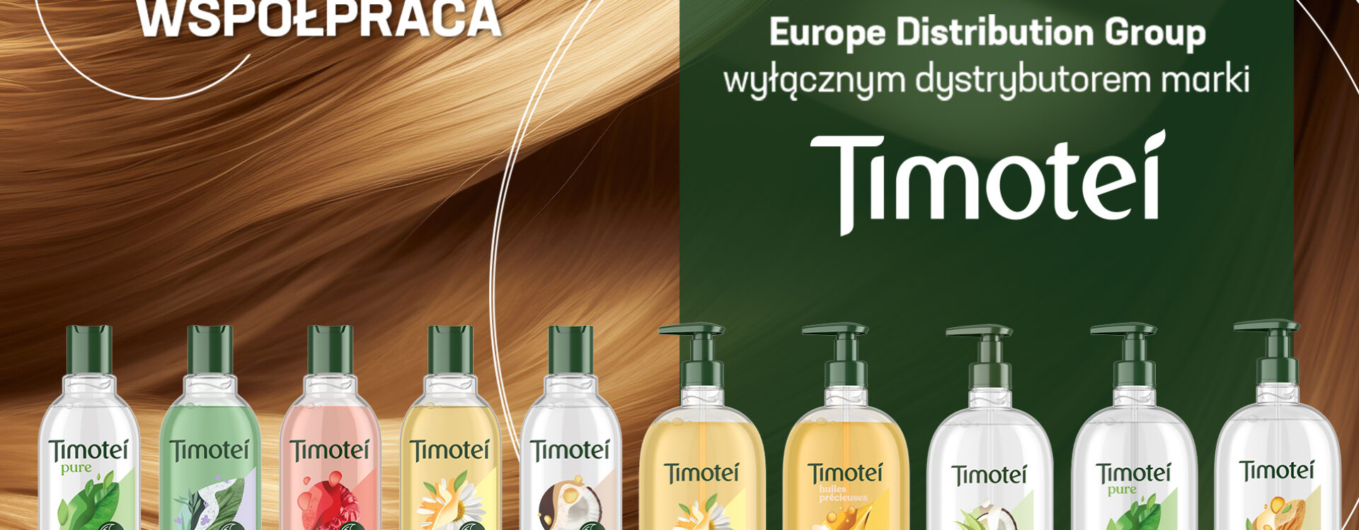 Photo - Europe Distribution Group wyłącznym dystrybutorem marki Timotei