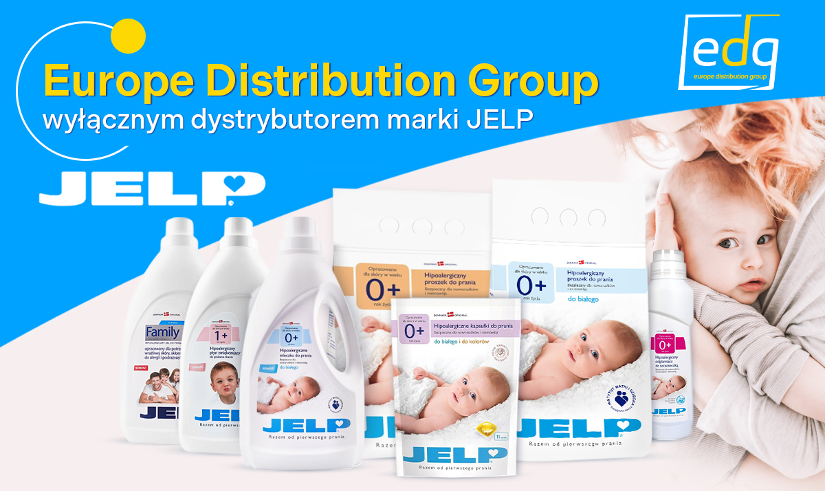 Europe Distribution Group wyłącznym dystrybutorem marki JELP.