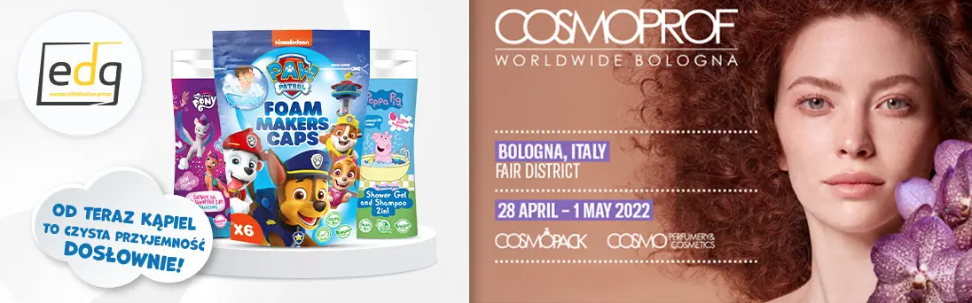 EDG na targach Cosmoprof Worldwide Bologna