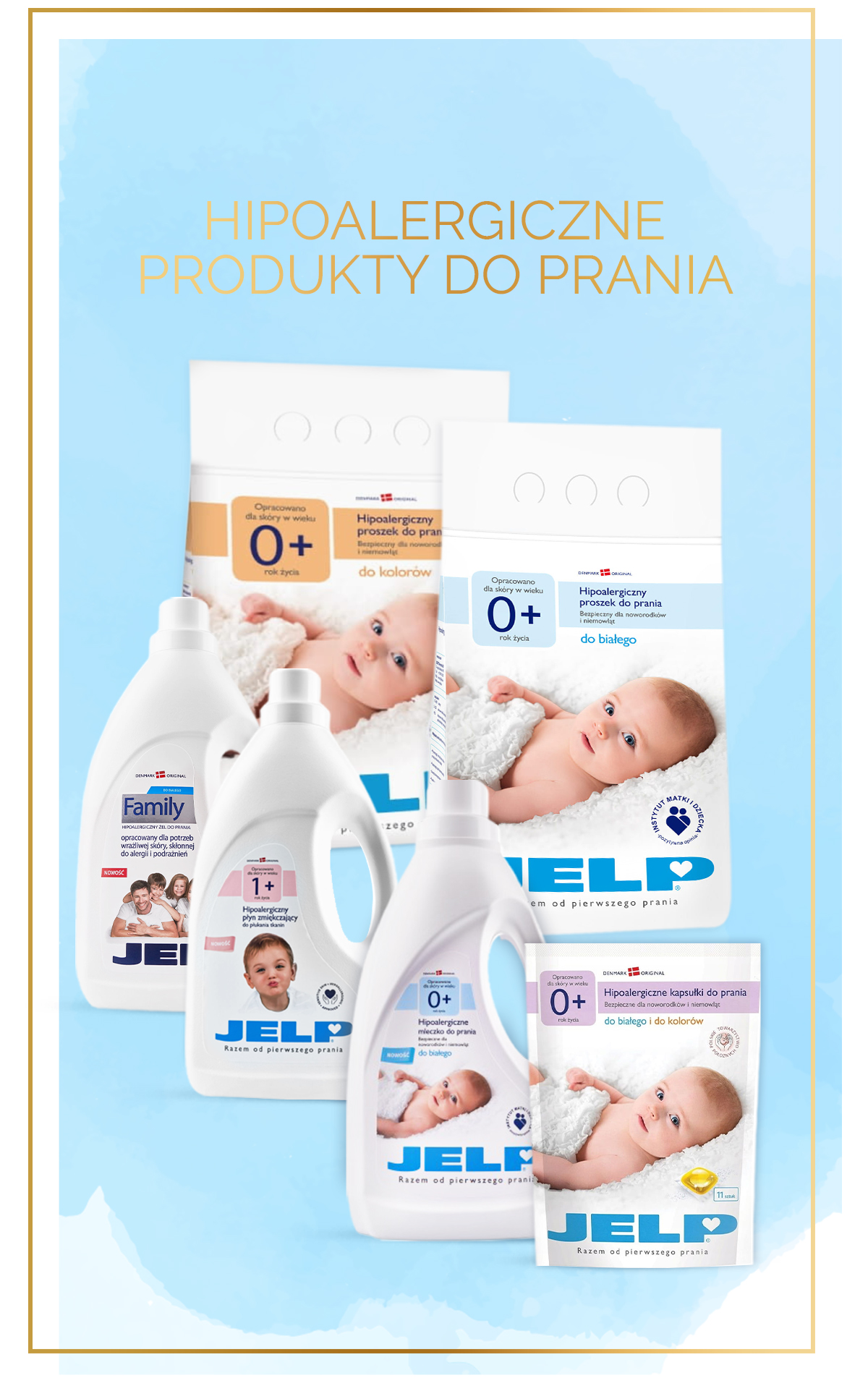 HIPOALERGICZNE PRODUKTY DO PRANIA